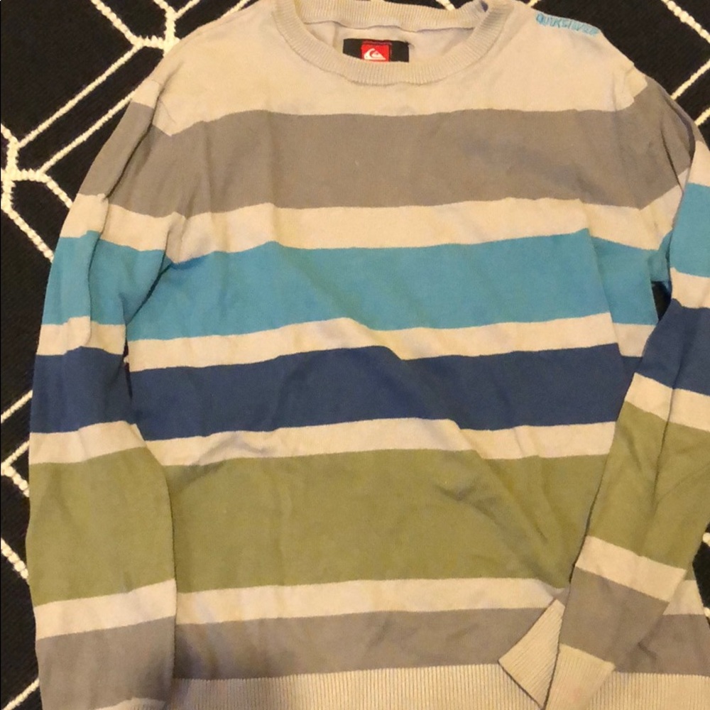 Quicksilver striped sweater